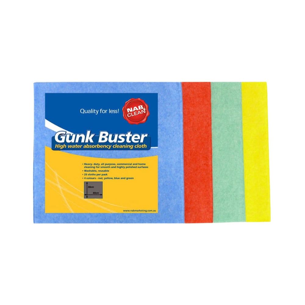 Gunk Buster Heavy-Duty Cleaning Cloths - WHOInc