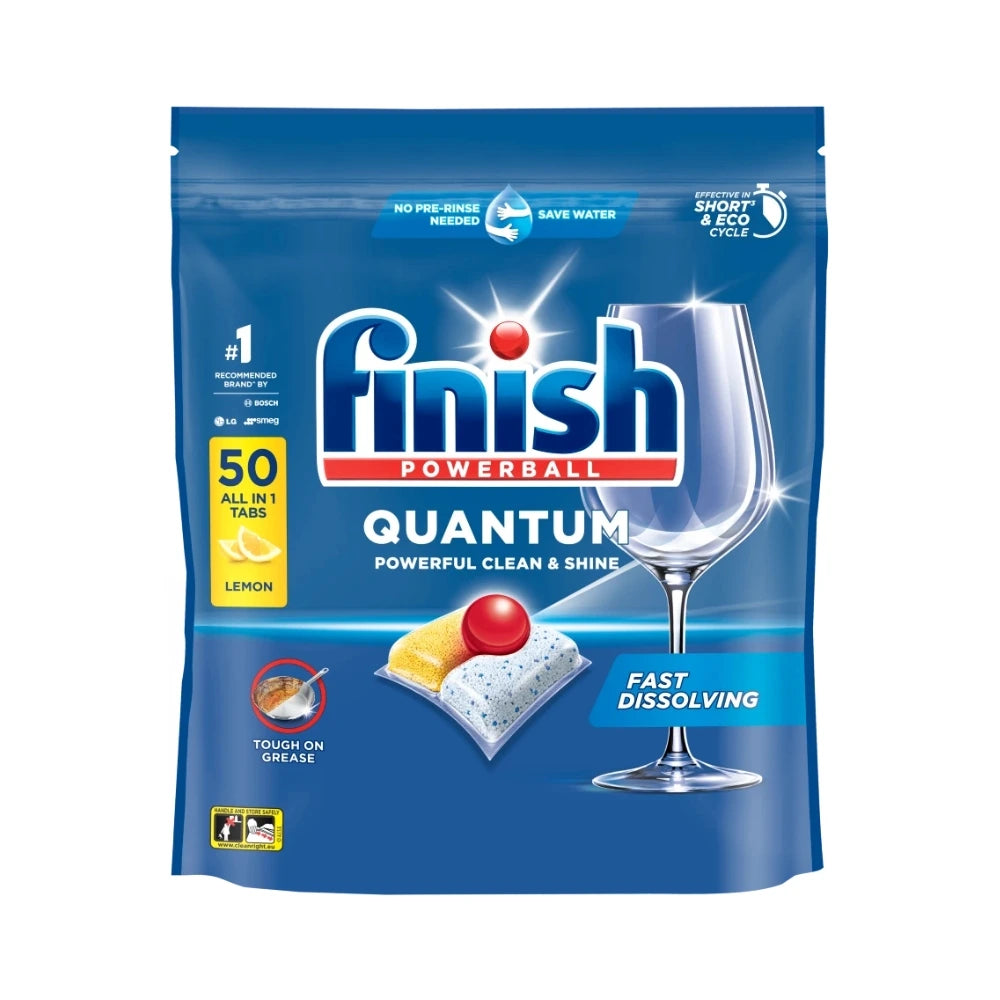 Finish Quantum Dishwashing Tablets 50 pack - WHOInc