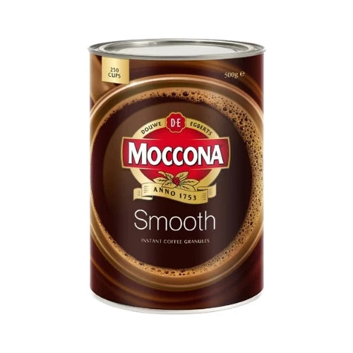 Moccona Smooth Tin 500g - WHOInc