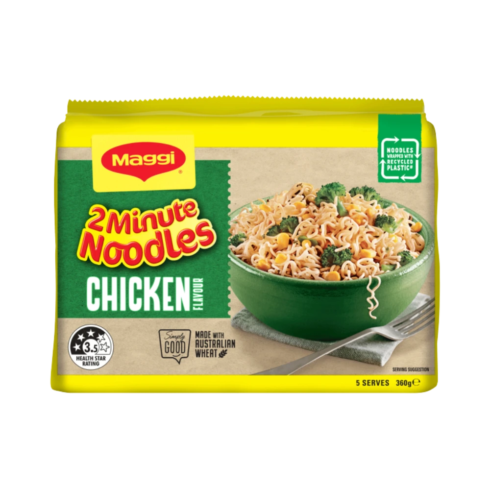 MAGGI Chicken Flavour Noodles 5 packs - WHOInc