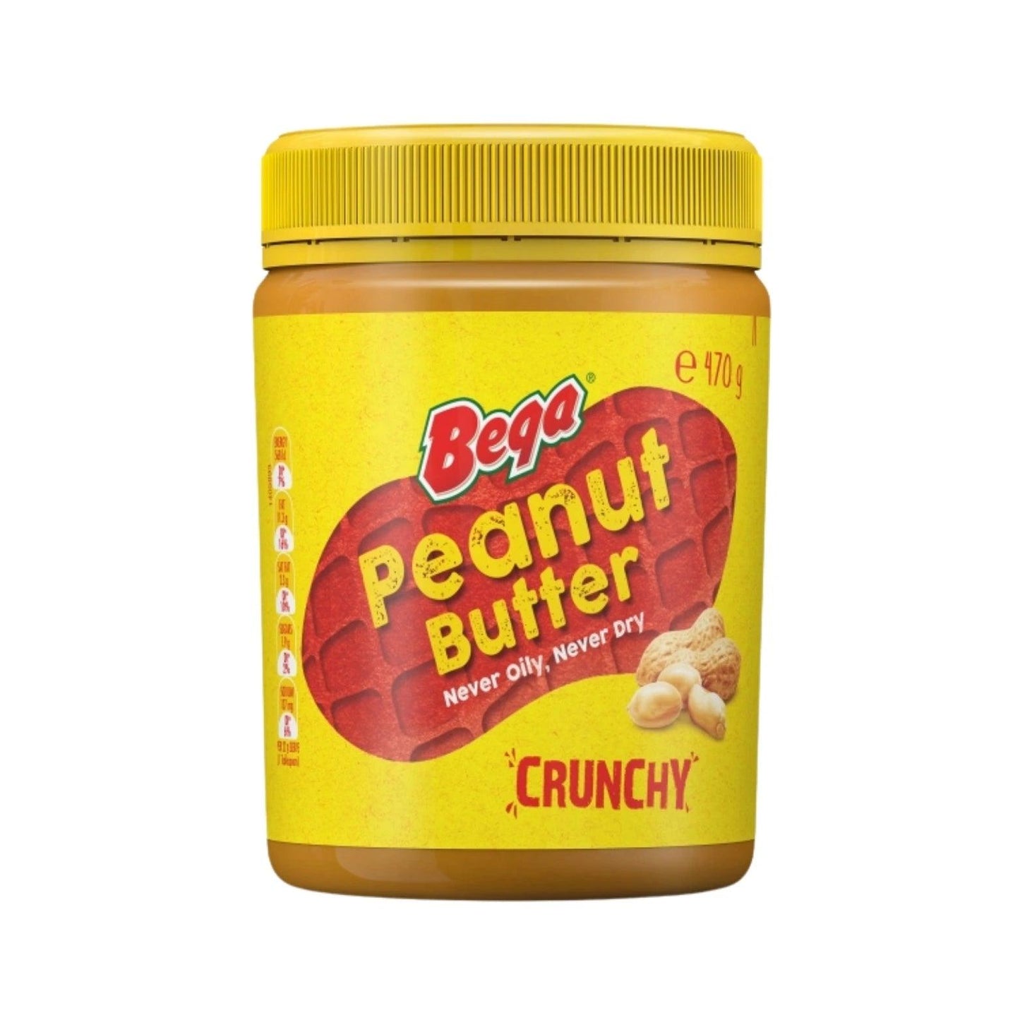 Peanut Butter Crunchy 470g - WHOInc
