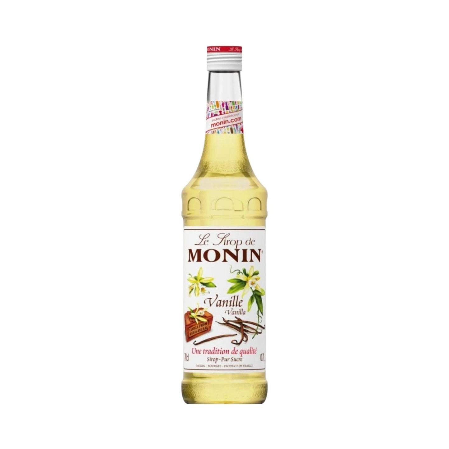 Monin Vanilla Syrup 700ml - WHOInc
