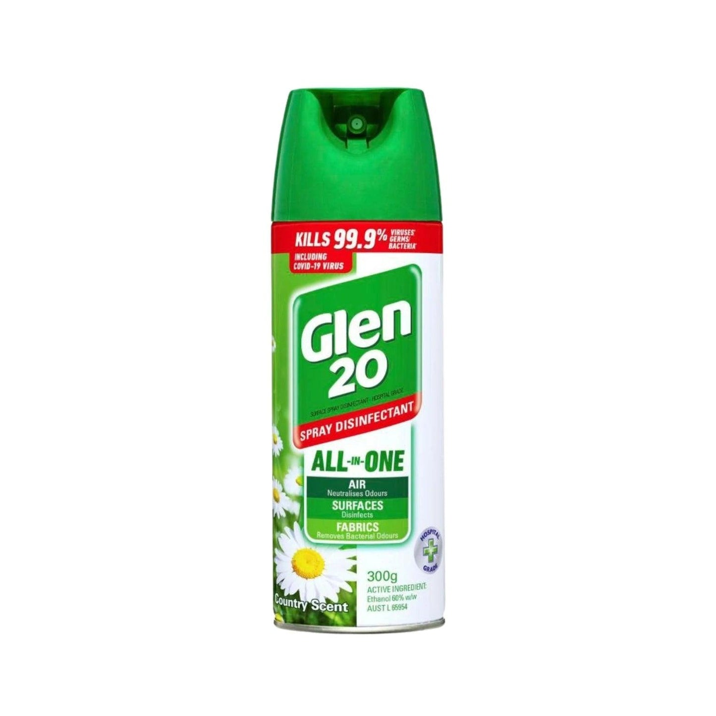 Glen 20 Disinfectant Spray Country Scent 300g - WHOInc