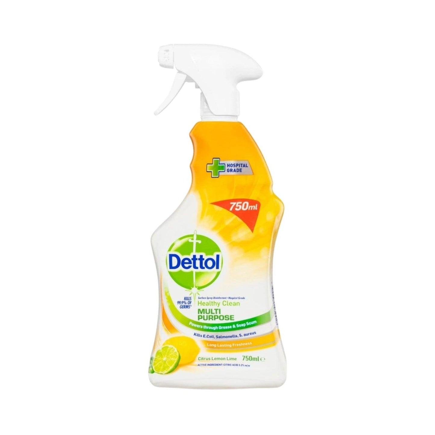 Dettol Healthy Clean Multipurpose Spray 750ml - WHOInc
