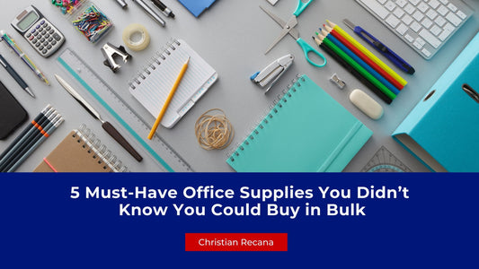 5 Must-Have Office Supplies You Didn’t Know You Could Buy in Bulk