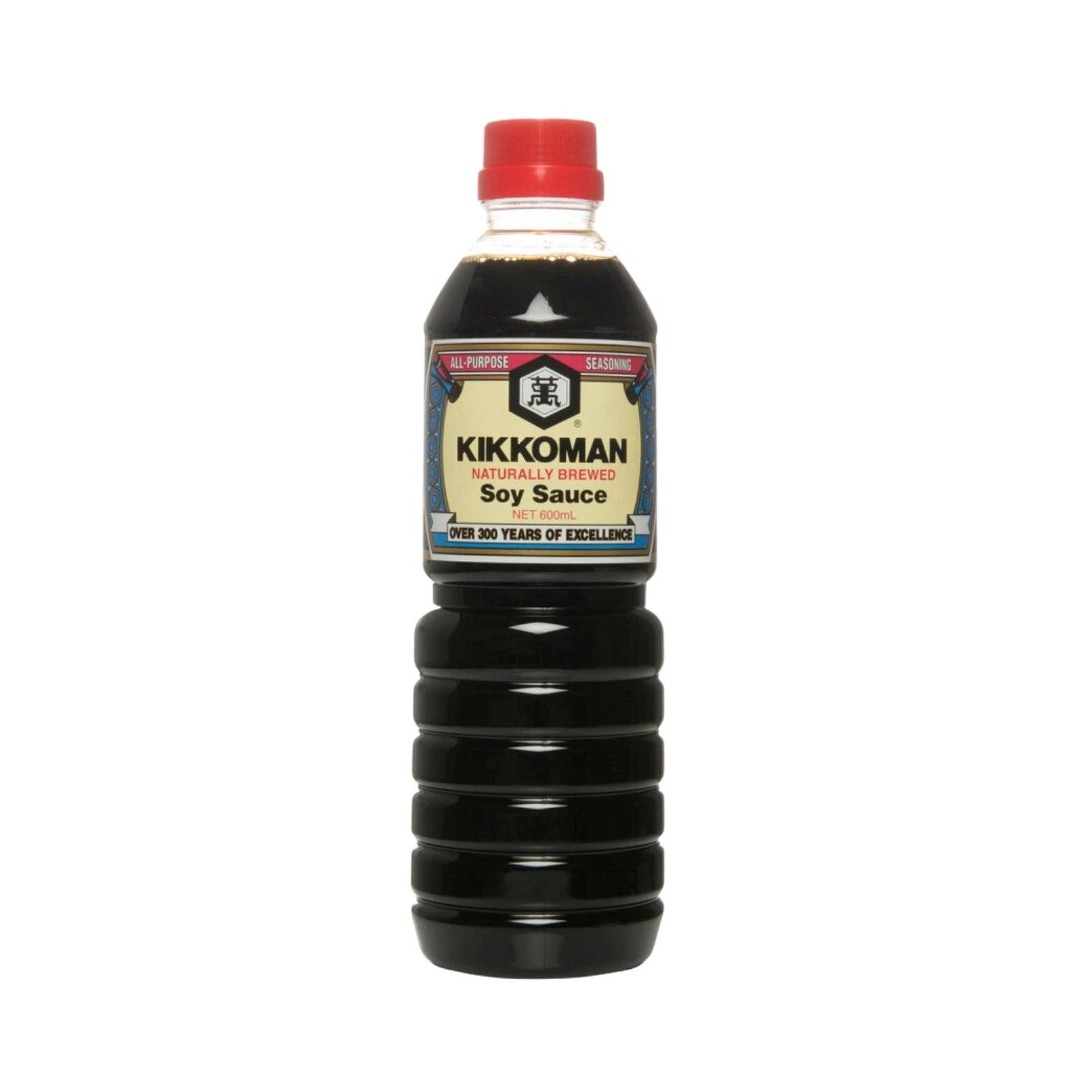 Kikkoman Soy Sauce 600ml - WHOInc