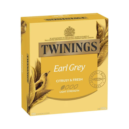 Twinings Earl Grey Tea 100pk - WHOInc