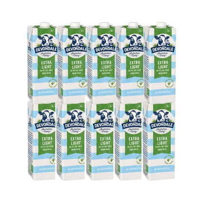 Devondale Skim Milk 1L 10 Pack - WHOInc