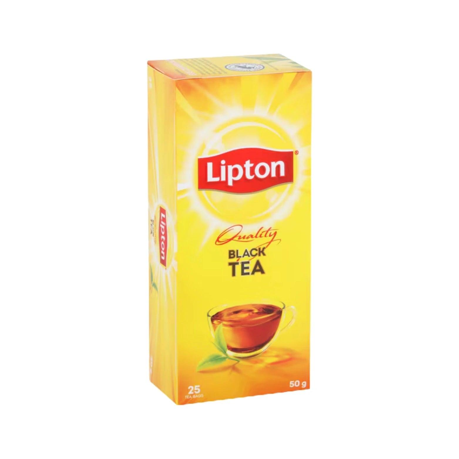Lipton Black Tea Bags 25pk - WHOInc