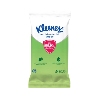 Kleenex Anti-bacterial Wipes 15 pack - WHOInc