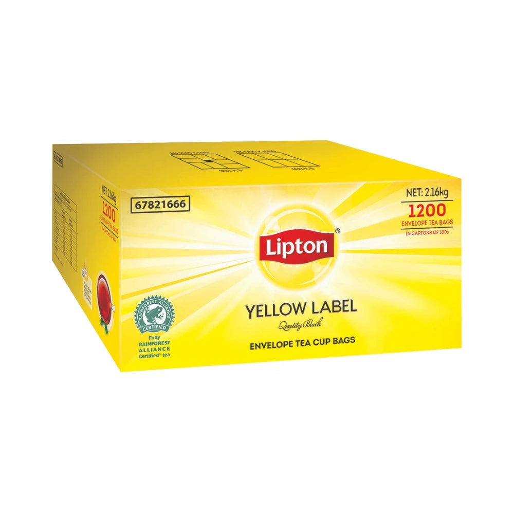 Lipton Black Tea Envelope 1200pk - WHOInc