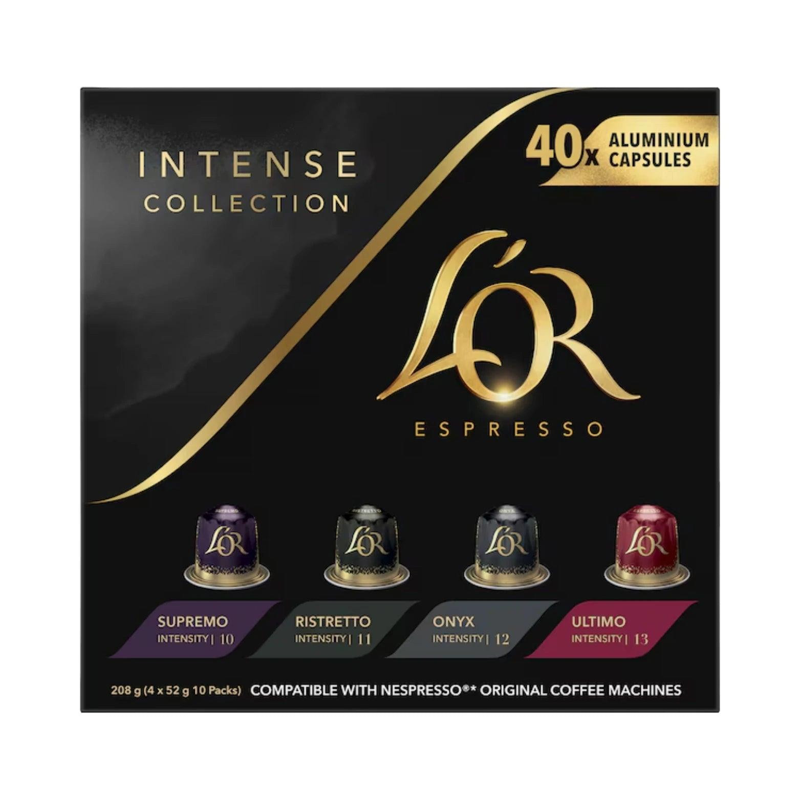 L’OR Espresso Capsules Intense Collection 40pk - WHOInc