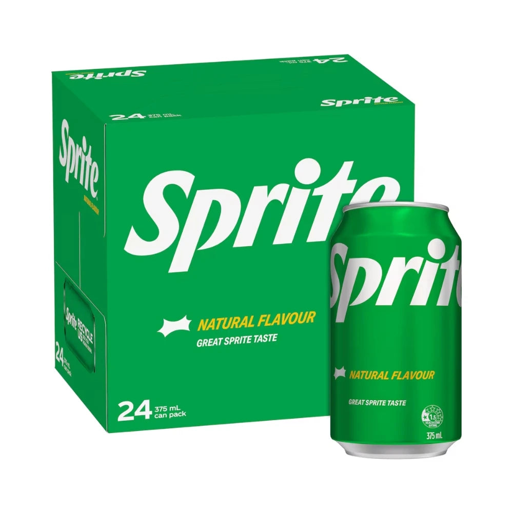 Sprite Lemonade Cans 24x375ml - 24 Pack - WHOInc