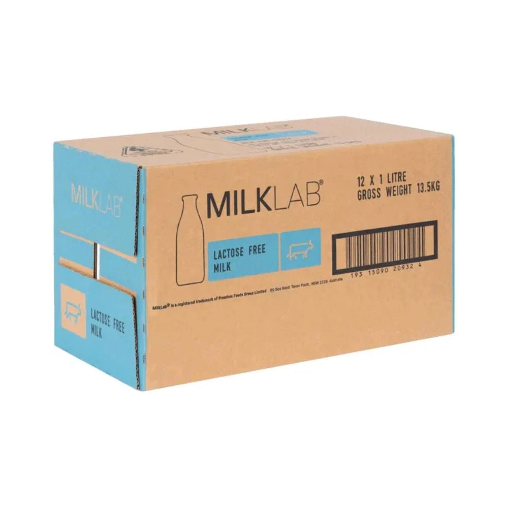 Milk Lab Lactose Free 8x1L - WHOInc