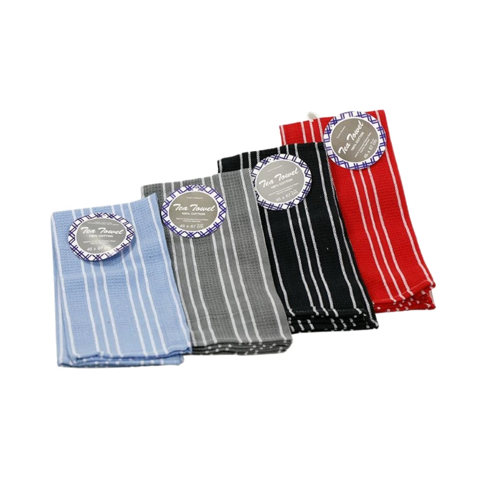 Striped Tea Towels - WHOInc