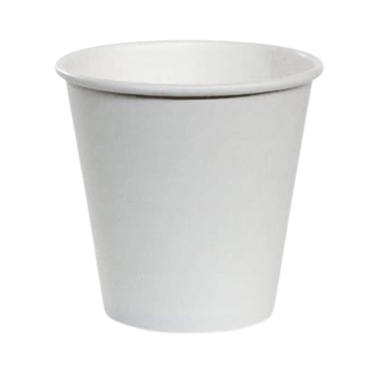 8oz PE Coated Single Wall Cup White - WHOInc