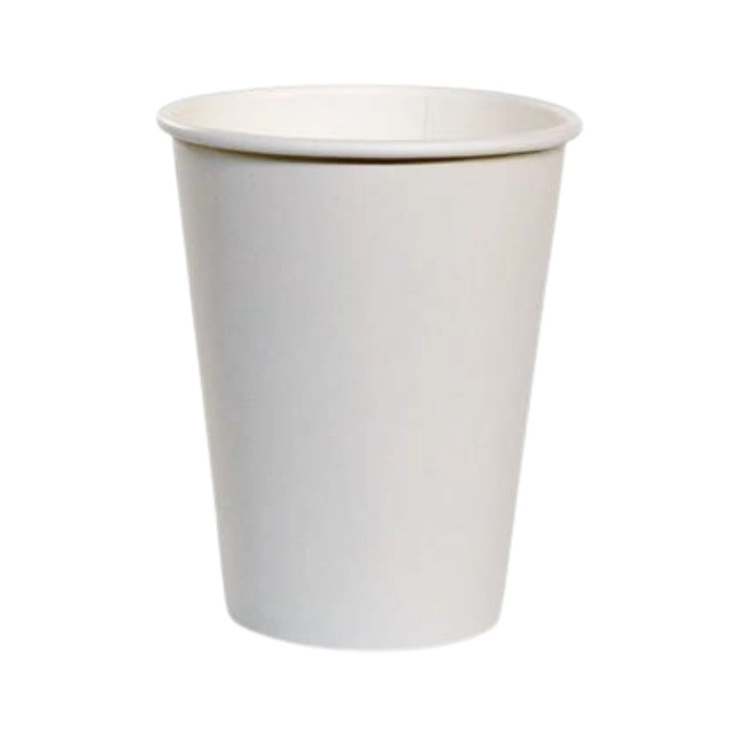 12oz PE Coated Single Wall Cup White - WHOInc