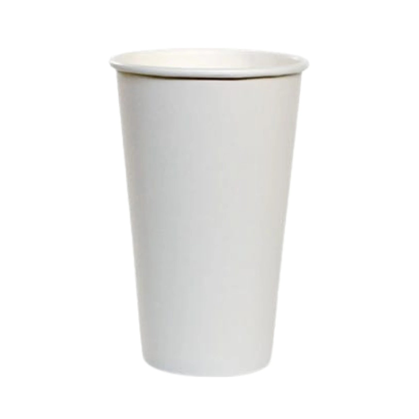 16oz PE Coated Single Wall Cup White - WHOInc