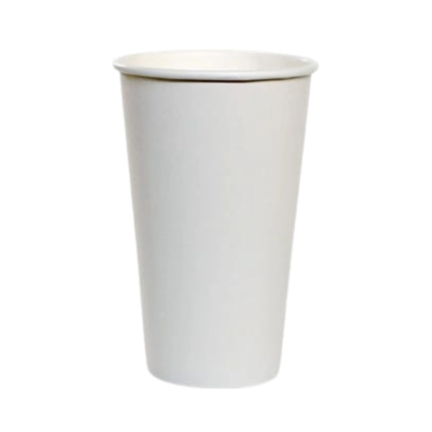 16oz PE Coated Single Wall Cup White - WHOInc
