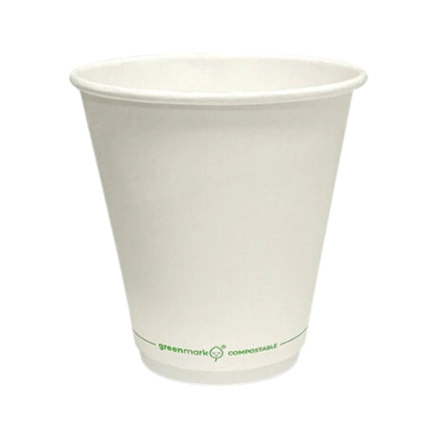 8oz compostable PLA Double Wall Cup - WHOInc
