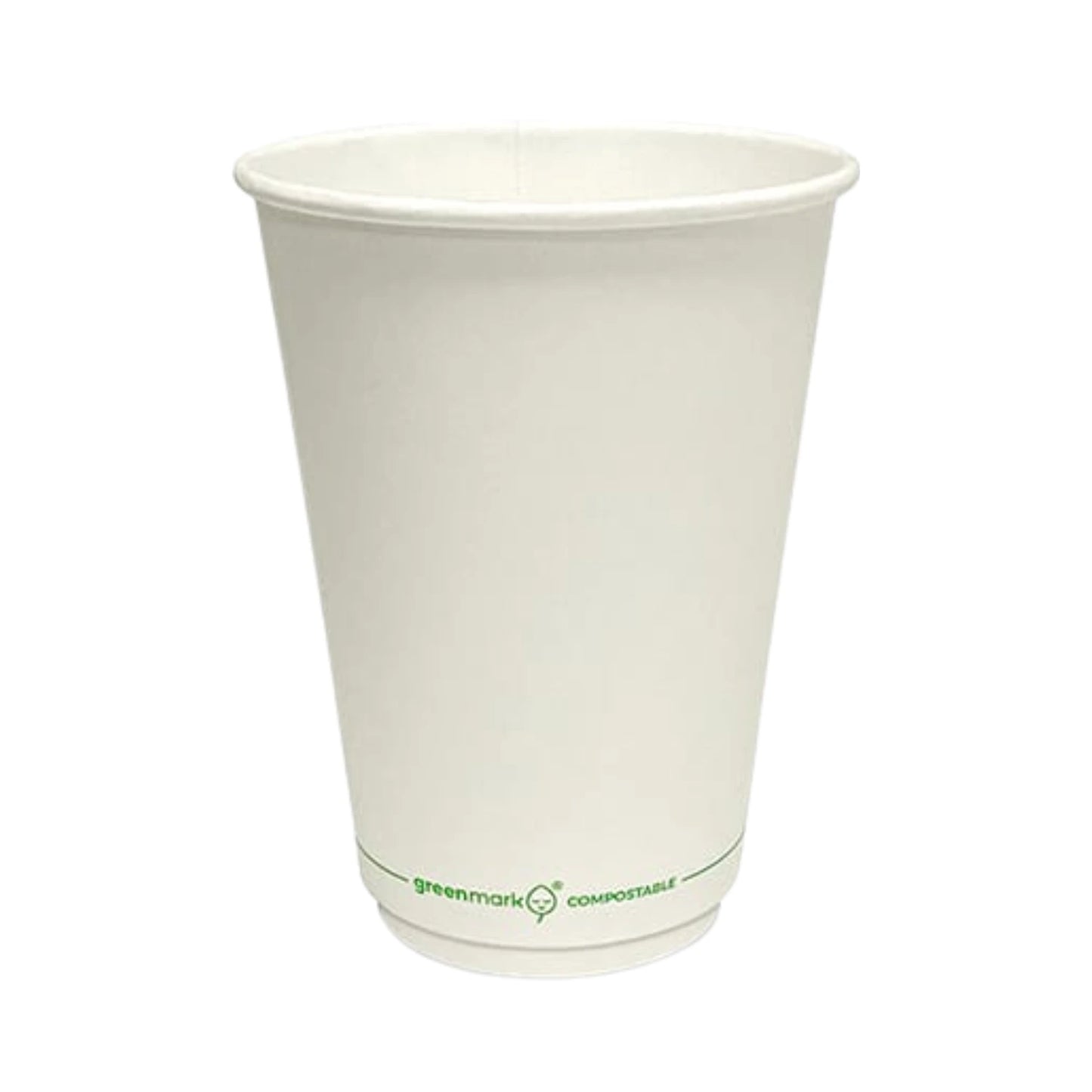 12oz compostable PLA Double Wall Cup - WHOInc