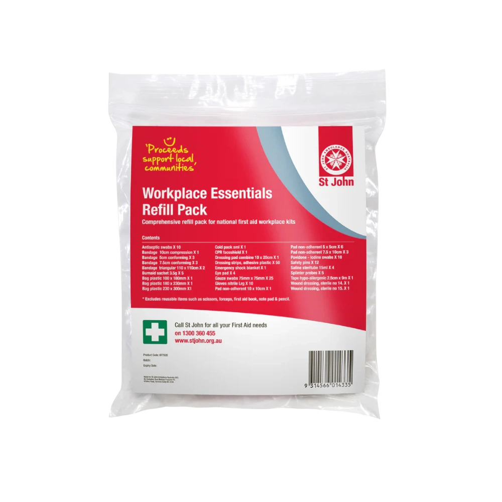 Workplace Essentials First Aid Refill Pack - WHOInc