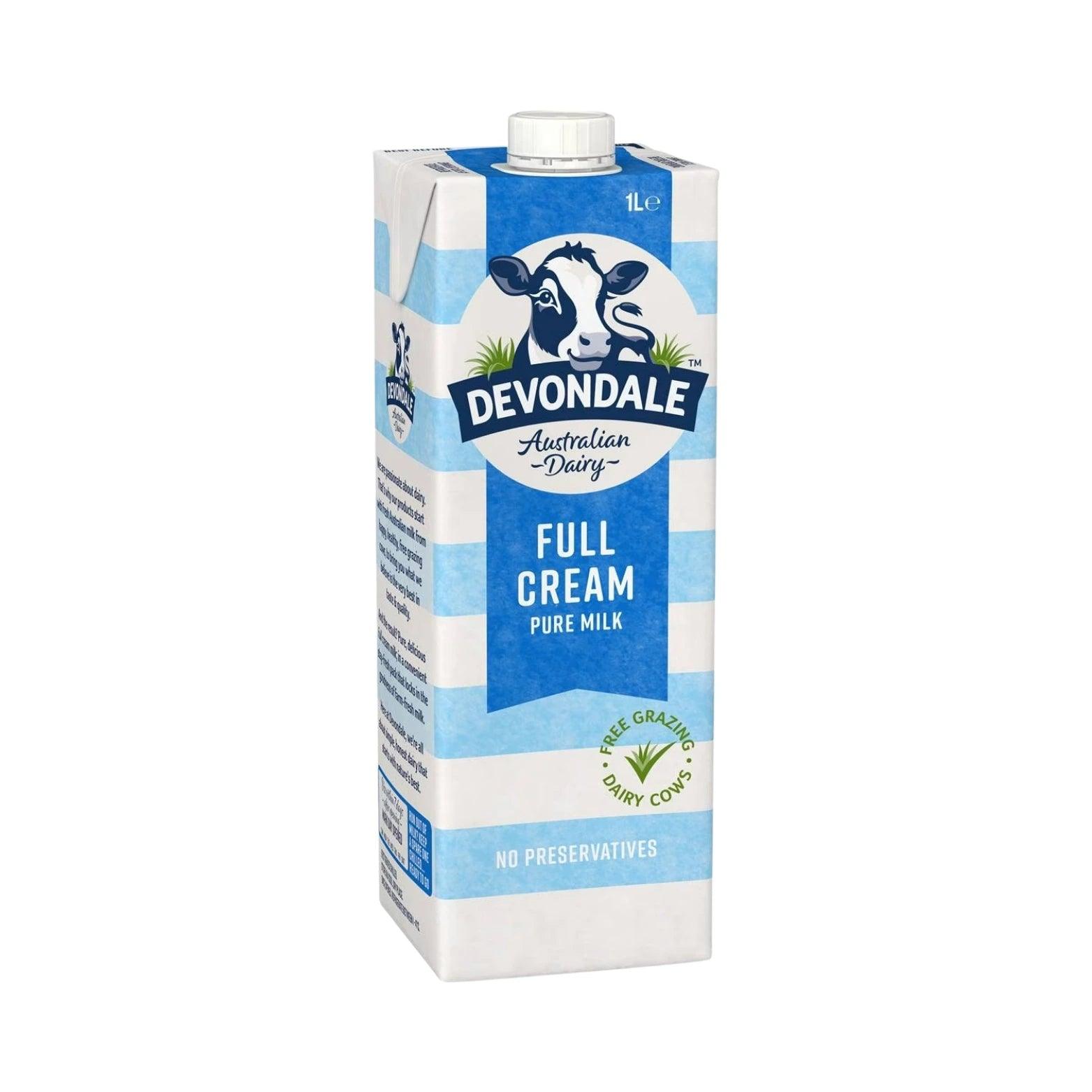 Devondale Full Cream Milk 1L - WHOInc
