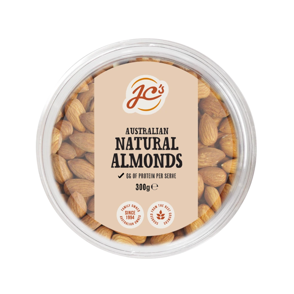JC's Natrual Almond 300g - WHOInc