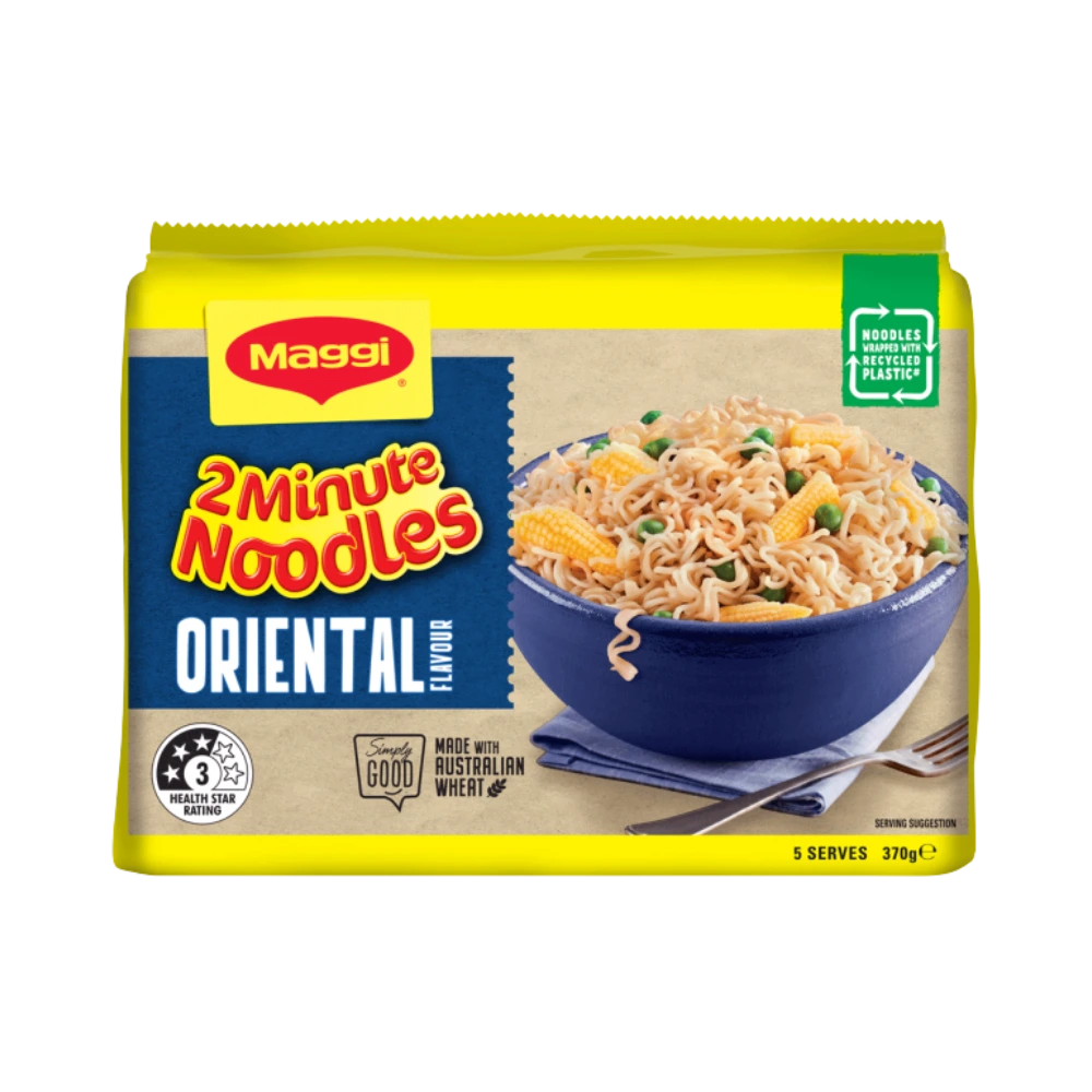 MAGGI Oriental Flavour Noodles 5 packs - WHOInc