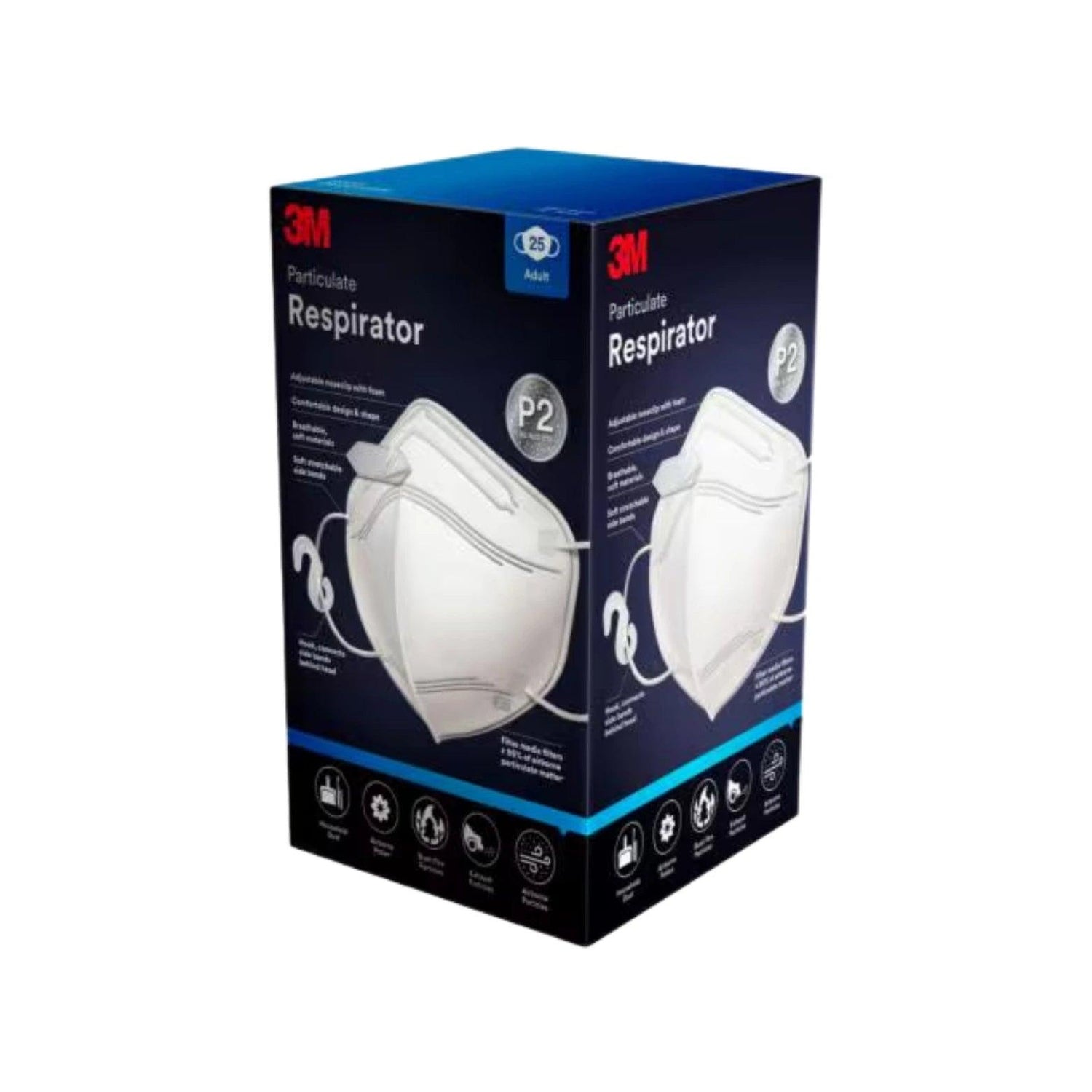 3M P2 Respirator 9123 25pk - WHOInc