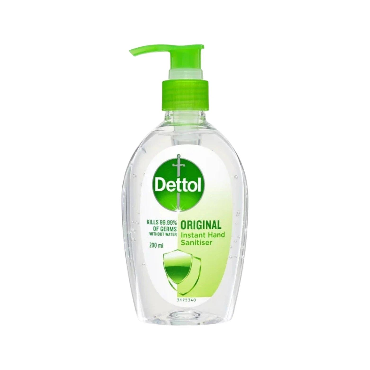 Dettol Instant Hand Sanitiser Pump 200ml - WHOInc