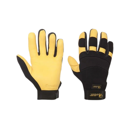 Golden Hawk Deerskin Gloves - WHOInc