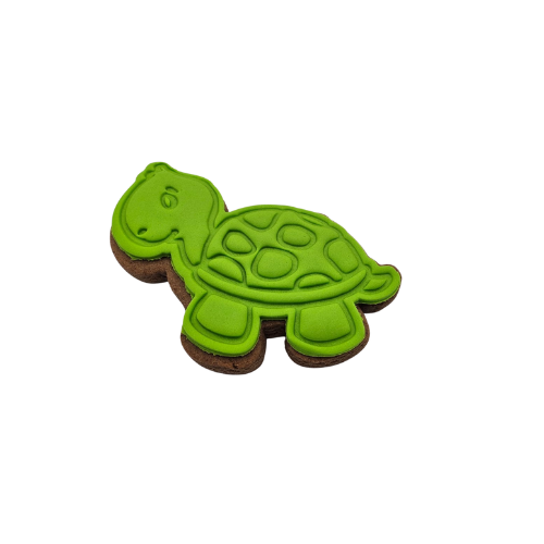 TURTLE SHAPED GINGERBREAD COOKIE