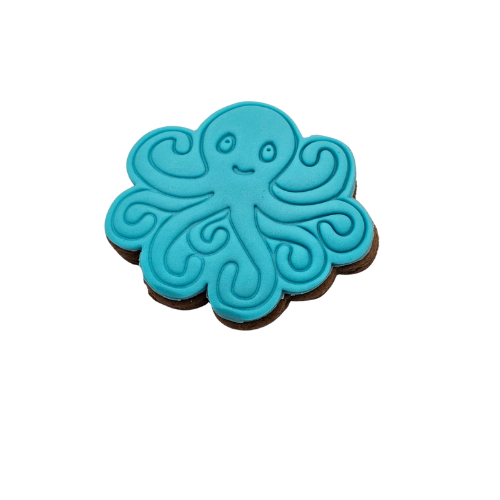 OCTOPUS SHAPED GINGERBREAD COOKIE