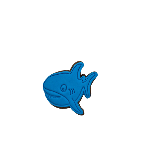 SHARK SHAPED GINGERBREAD COOKIE