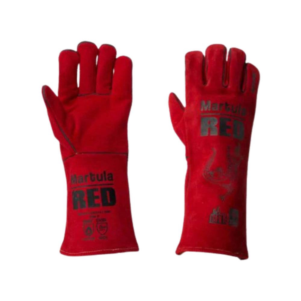 Martula Red Kevlar Welders Gloves - WHOInc