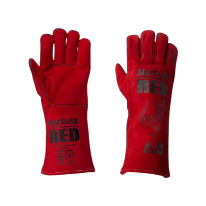 Martula Red Kevlar Welders Gloves - WHOInc