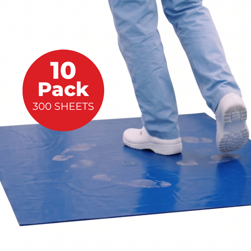 Dust Control Sticky Mat 600 x 900mm - 30 Sheet Pad
