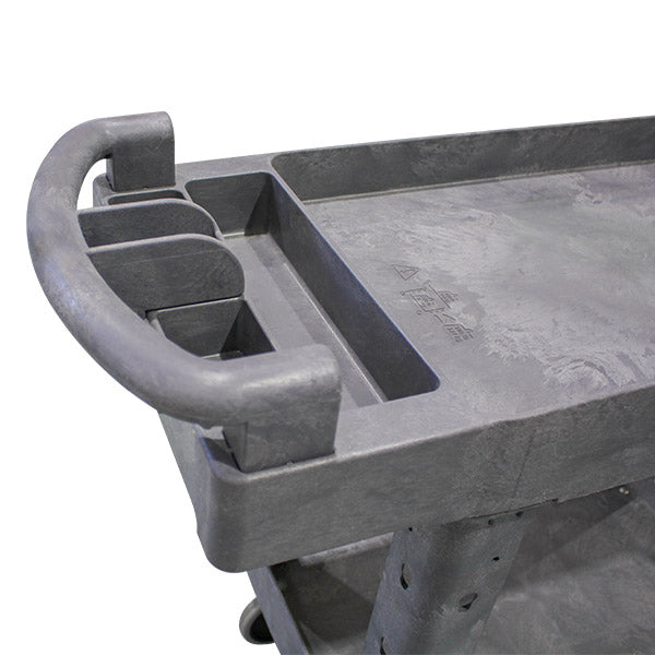 2 Shelf Stock Picker Trolley 1045x425x885mm 250kg