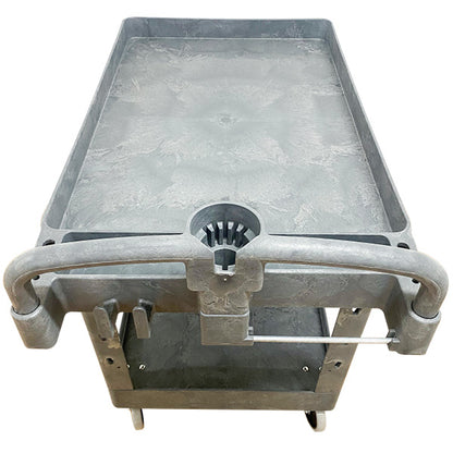 2 Shelf Stock Picker Trolley 1050x625x880mm 250kg